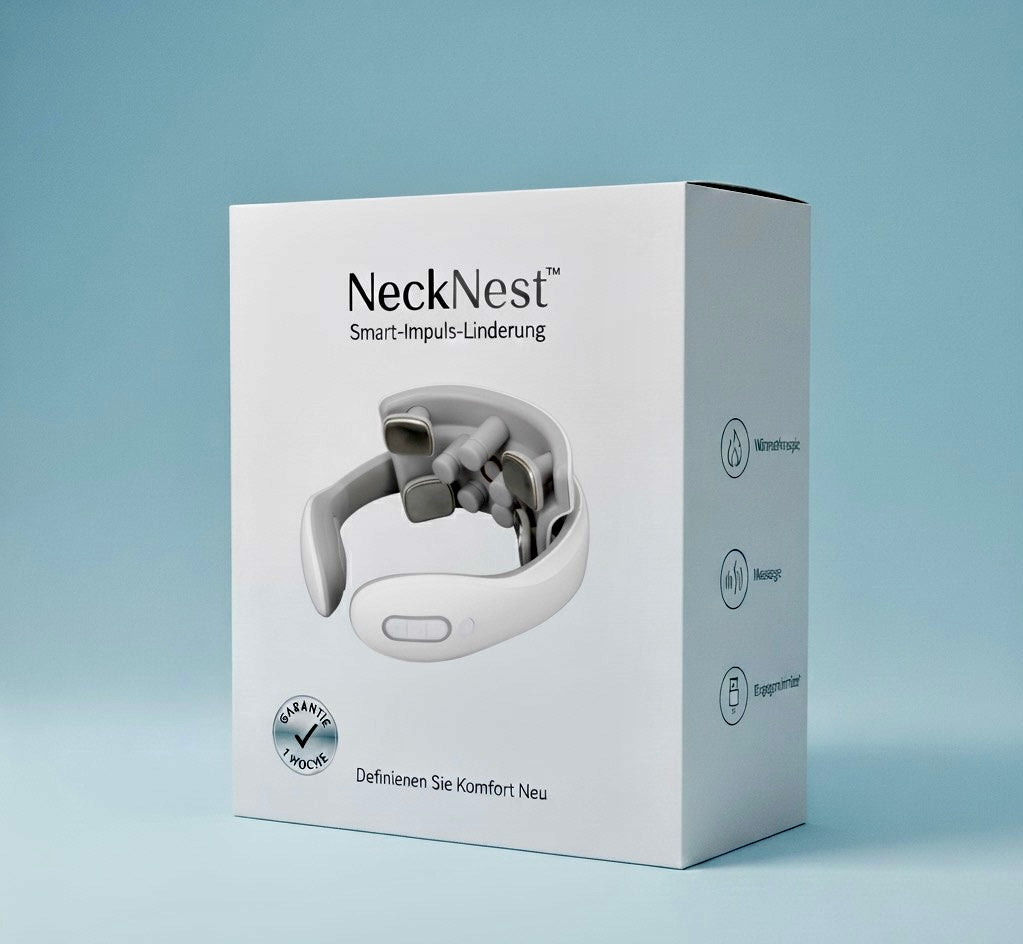 NeckNest™ | Intelligentes Nackenmassagegerät