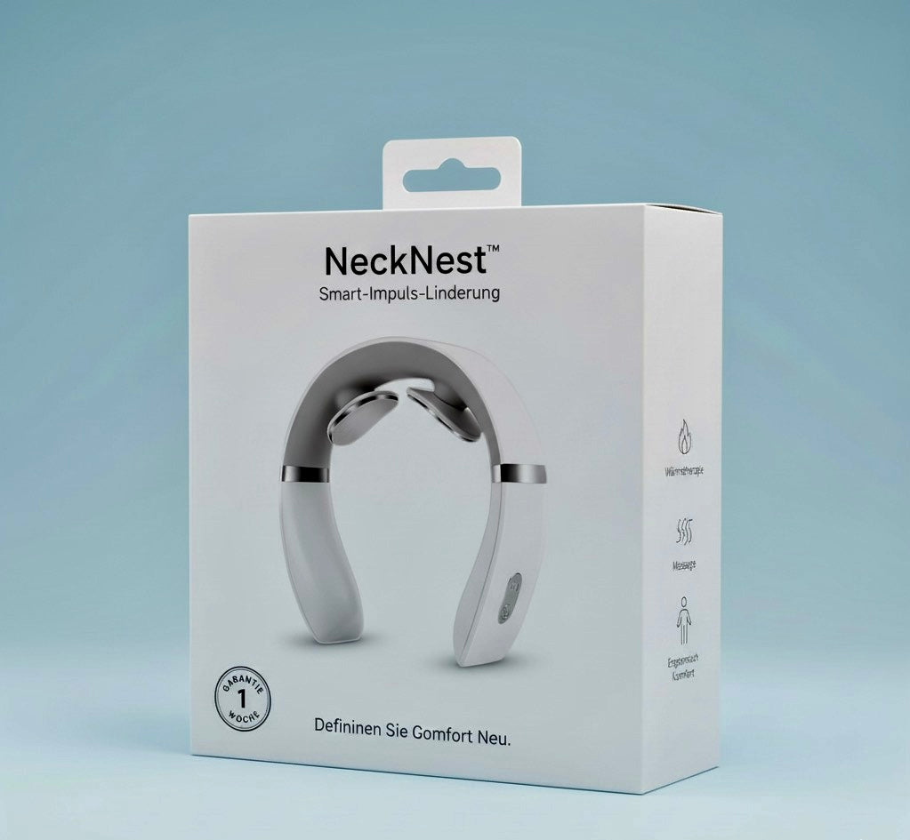 NeckNest™ | Intelligentes Nackenmassagegerät
