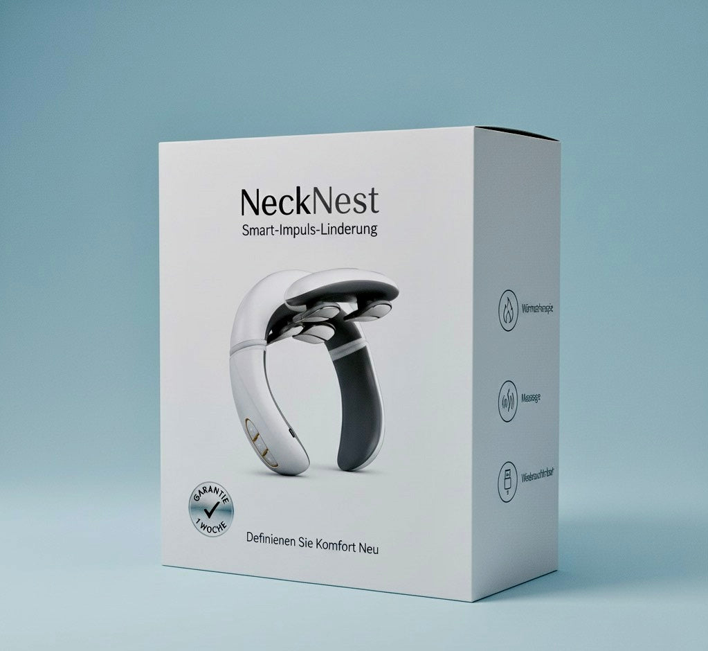 NeckNest™ | Intelligentes Nackenmassagegerät
