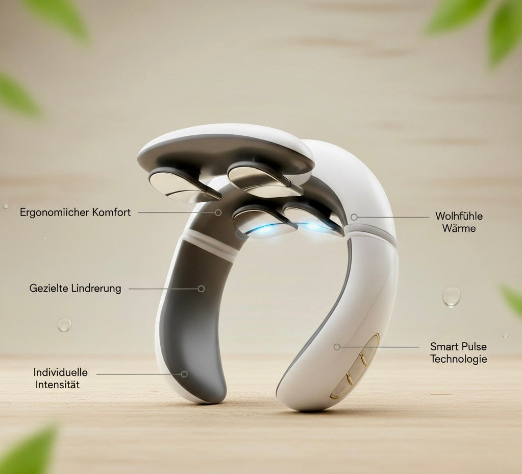 NeckNest™ | Intelligentes Nackenmassagegerät