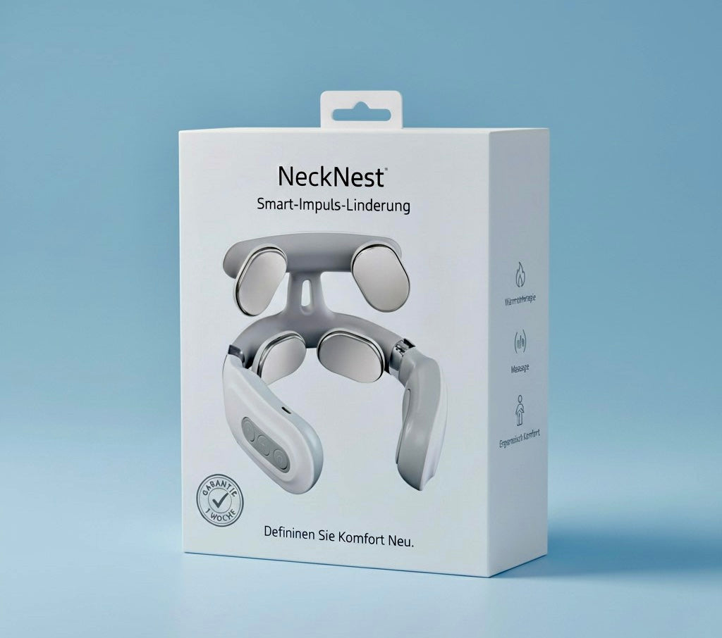 NeckNest™ | Intelligentes Nackenmassagegerät
